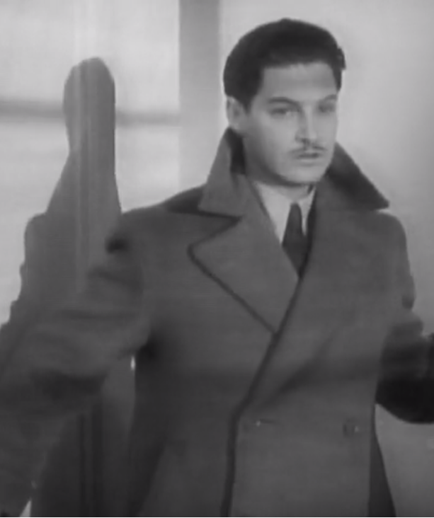 Richard Hannay in The 39 Steps (1935)